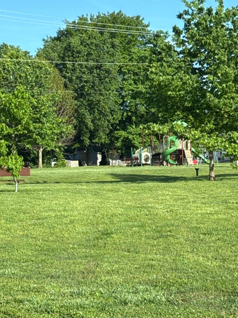 walking near me in Hawthorn Park in spring