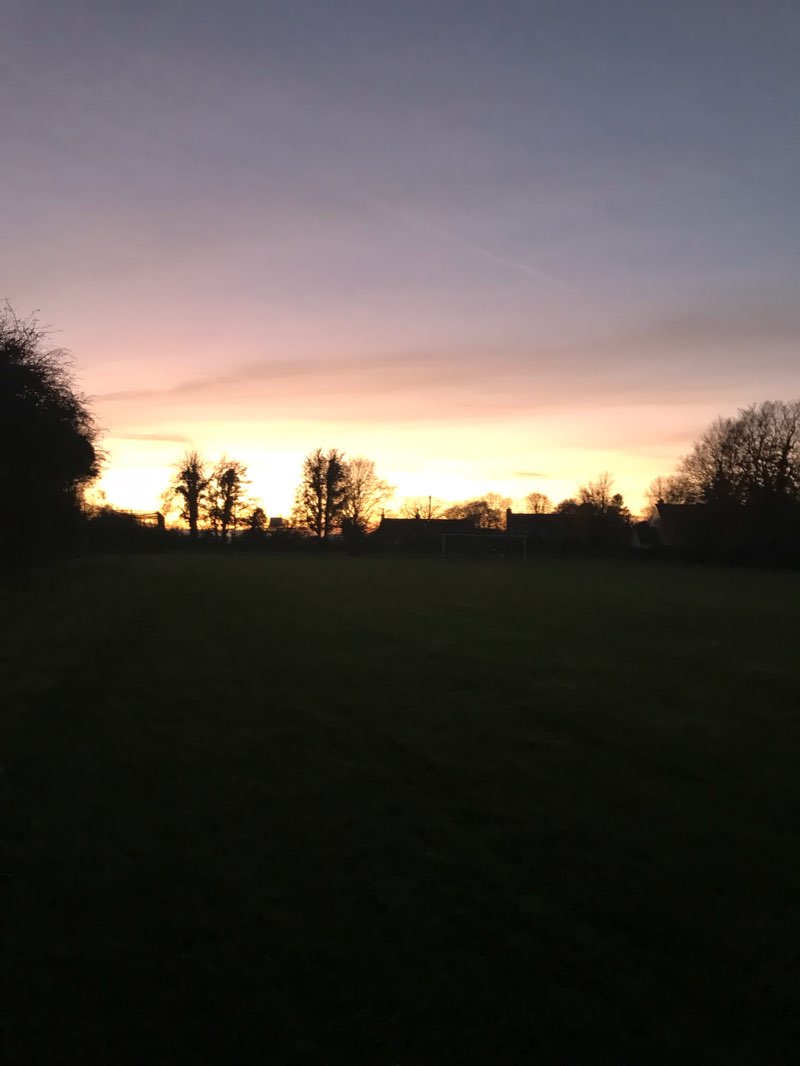 walking near me in Shalbourne Sports Ground in winter