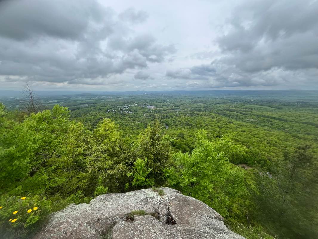 walking near me in Holyoke Range Conservation Area in winter