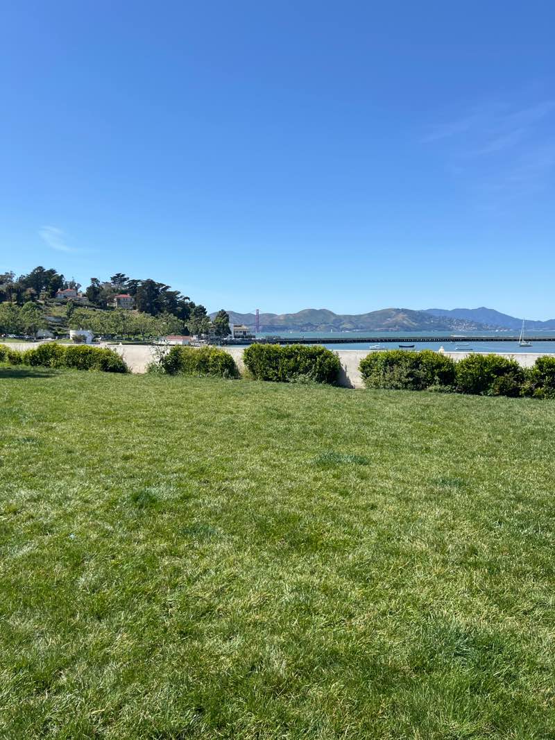 walking near me in Aquatic Park Historic District in spring