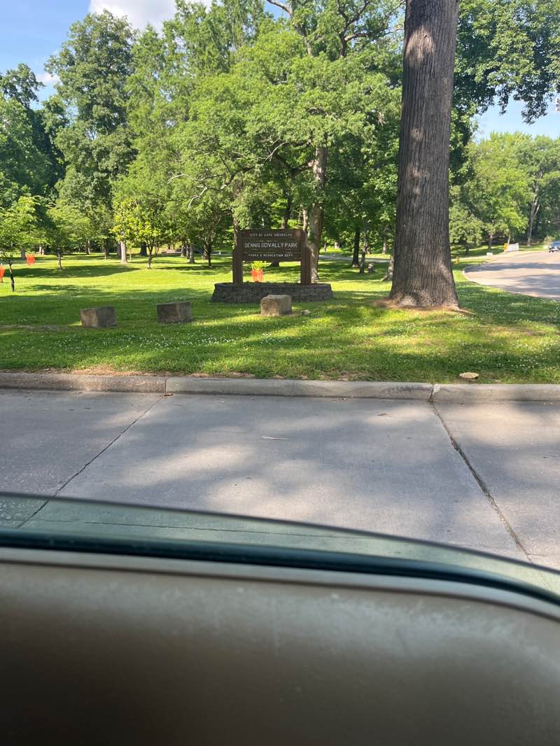 walking near me in Dennis Scivally Park in summer