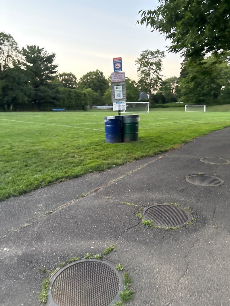 walking near me in Burroughs Park in summer