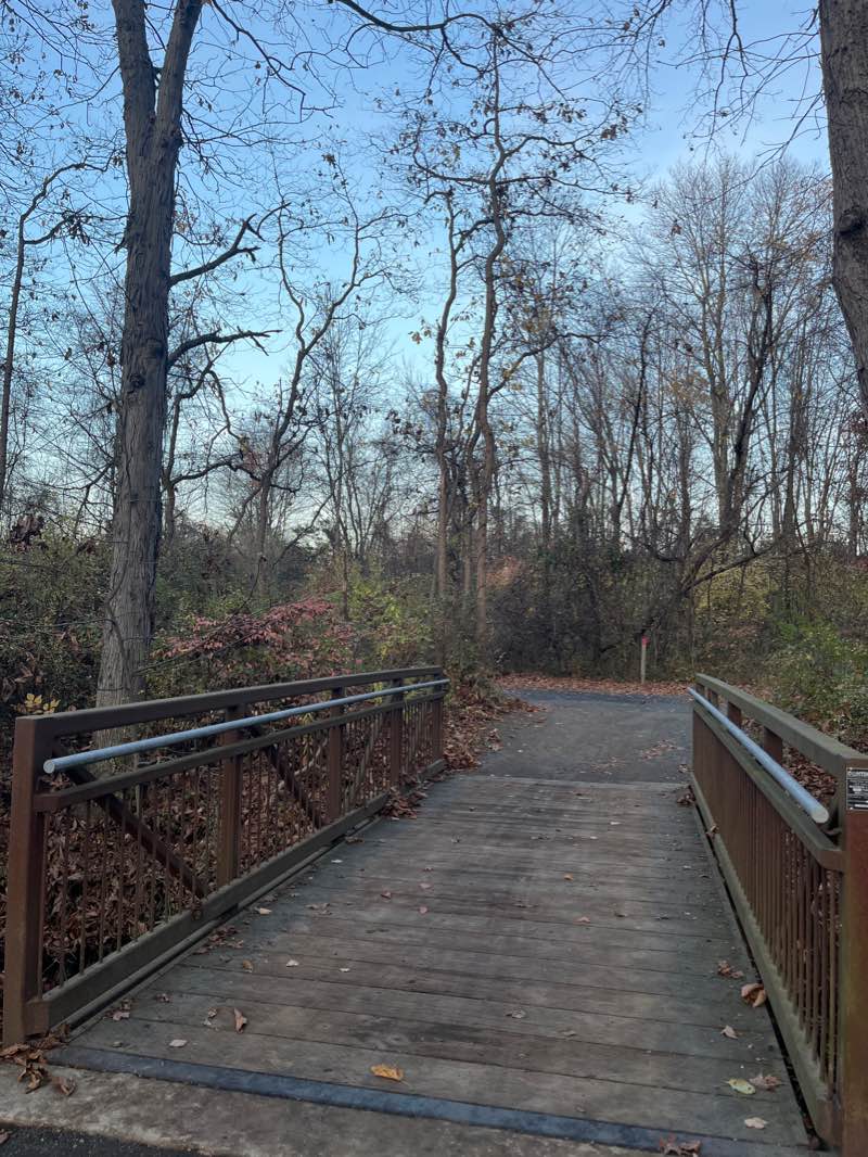 walking near me in Mercer Meadows County Park - Pole Farm District in winter