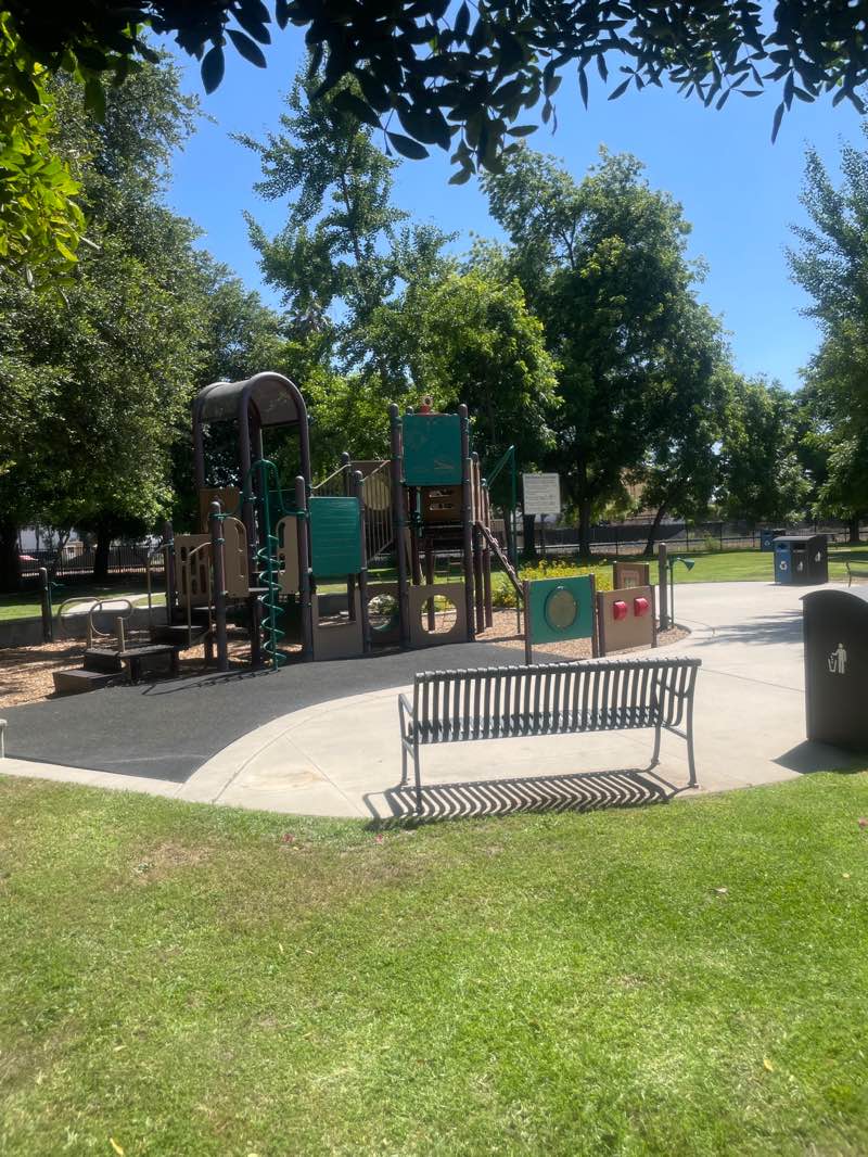 walking near me in Lordsburg Park in summer