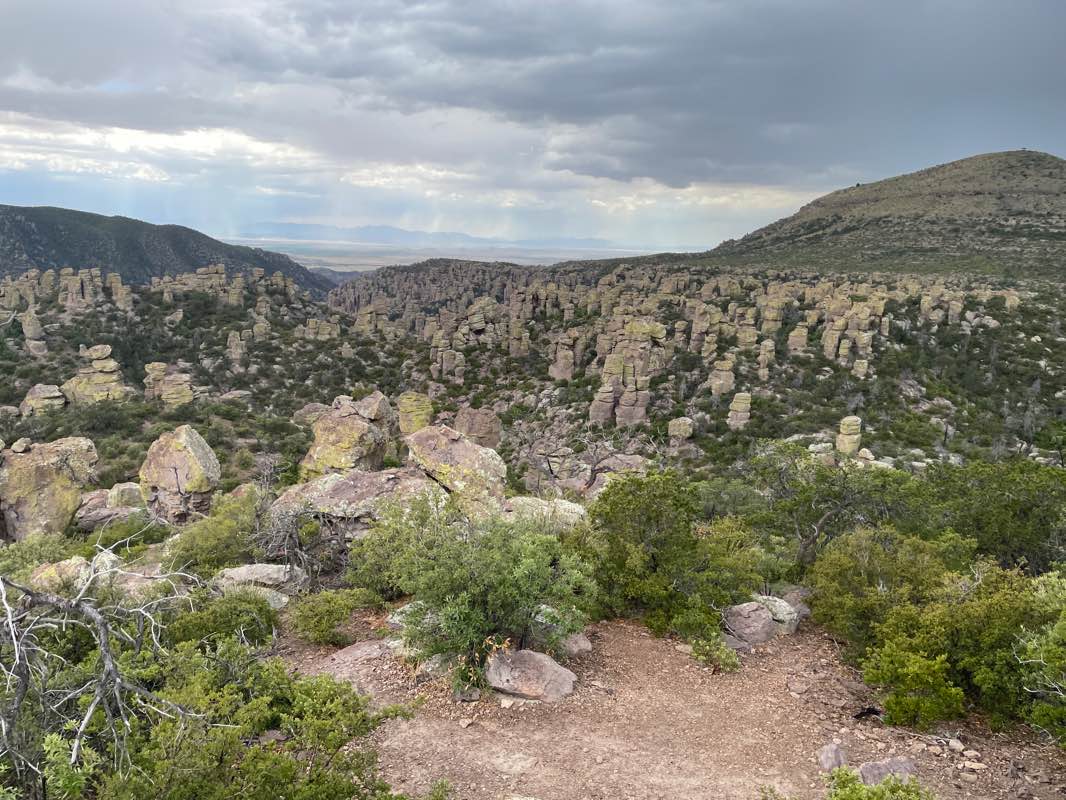 walking near me in Chiricahua National Monument in winter