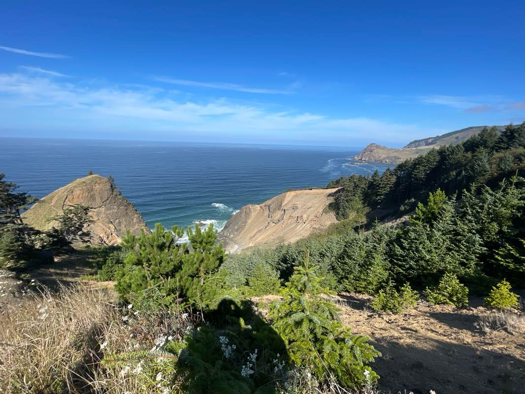 walking near me in Roads End State Recreation Site in winter