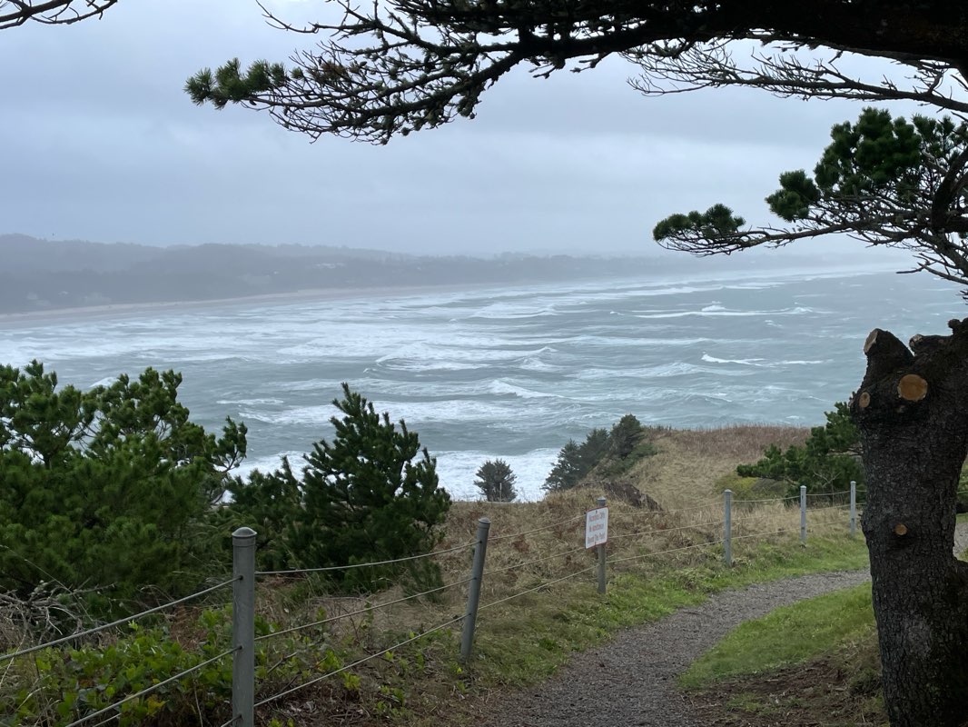 walking near me in Yaquina Head Outstanding Natural Area in autumn