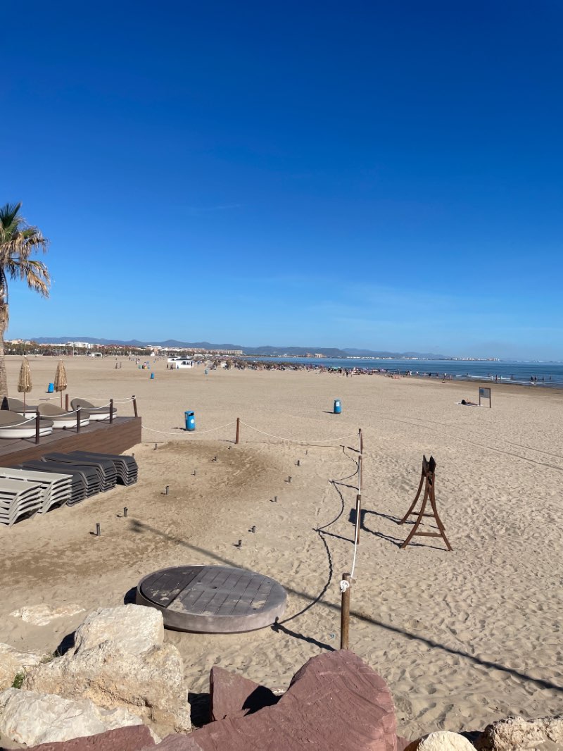 walking near me in Parque del Parterre in winter