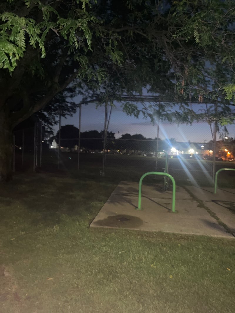 walking near me in Pulaski Park in summer