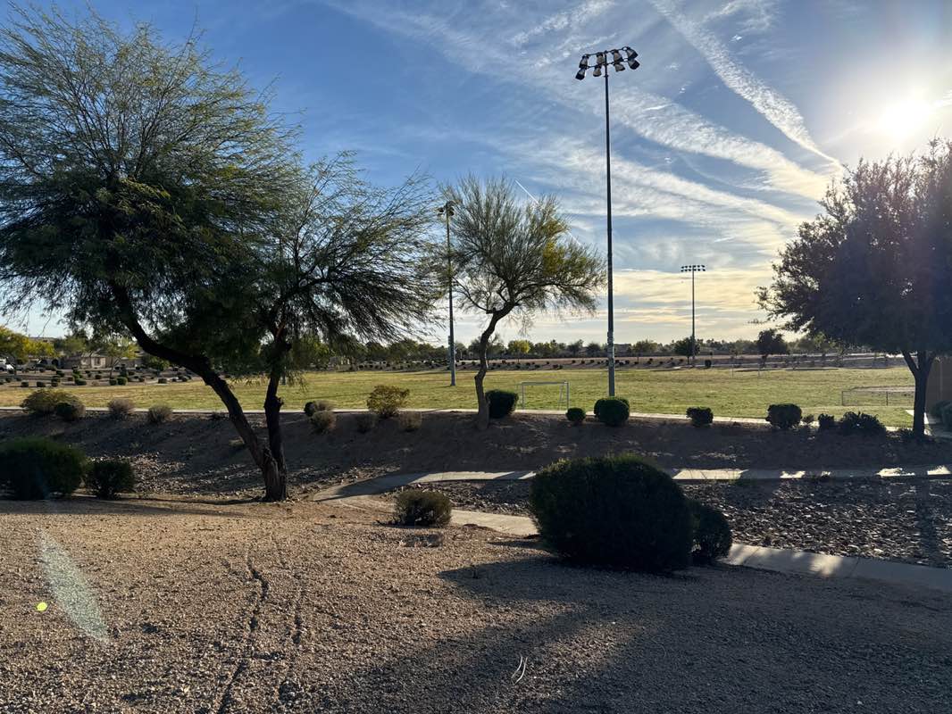 walking near me in Thomas Park in spring