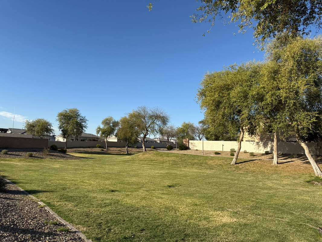walking near me in HOA Park / Retention Basin in spring