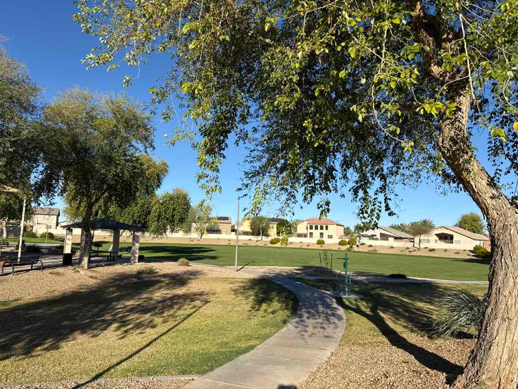 walking near me in HOA Park in spring