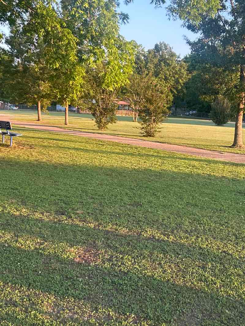 walking near me in South Side Park in spring