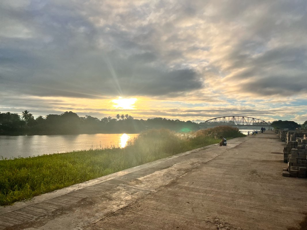 walking near me in Butuan Historical Park in winter
