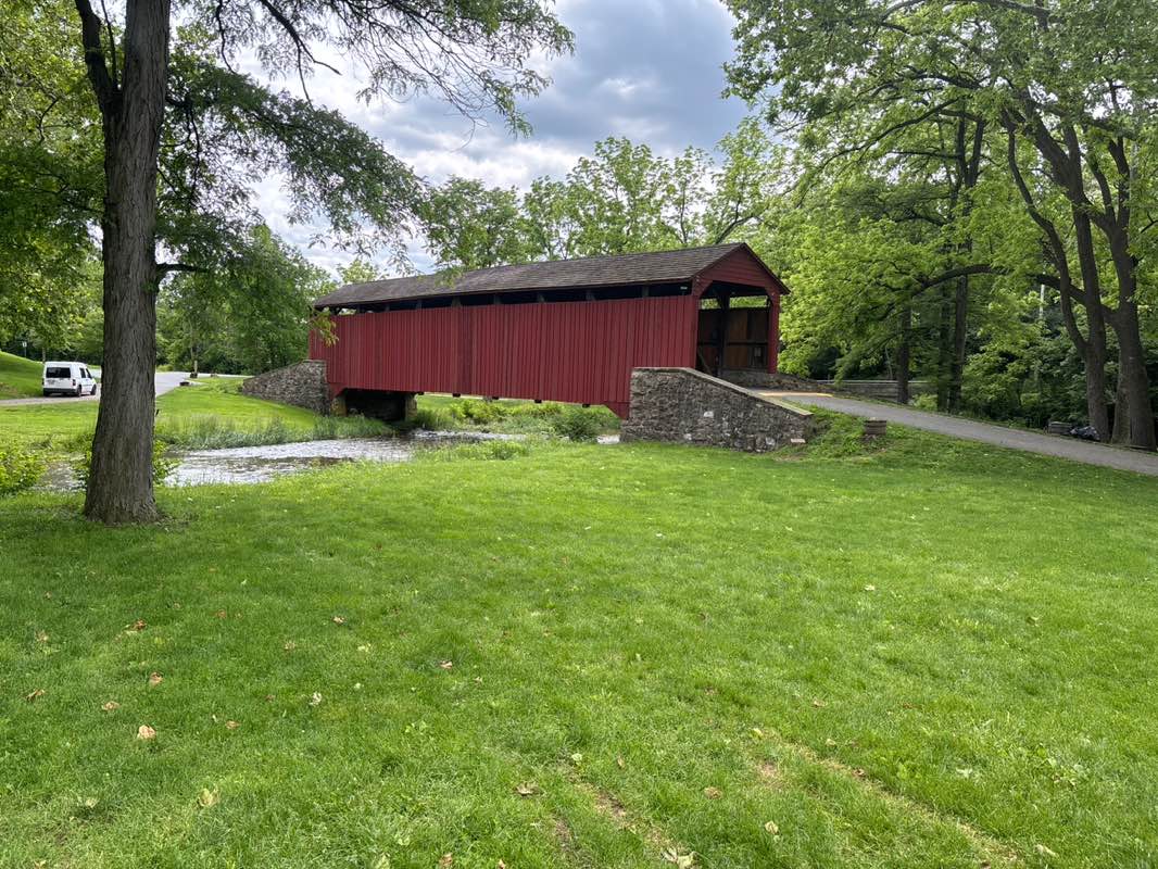 walking near me in Historic Poole Forge in summer
