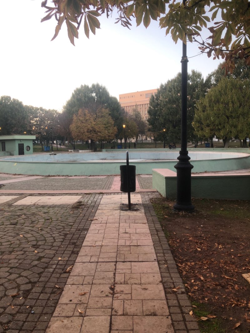 walking near me in Hayri Tütüncüler Parkı in winter