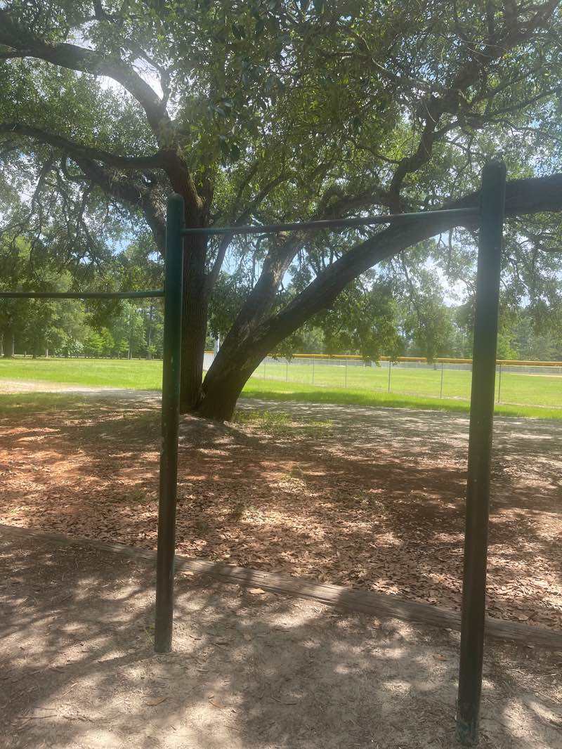 walking near me in John Slidell Park in spring