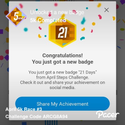 March 5k Race #2 Anoop Pareek post image