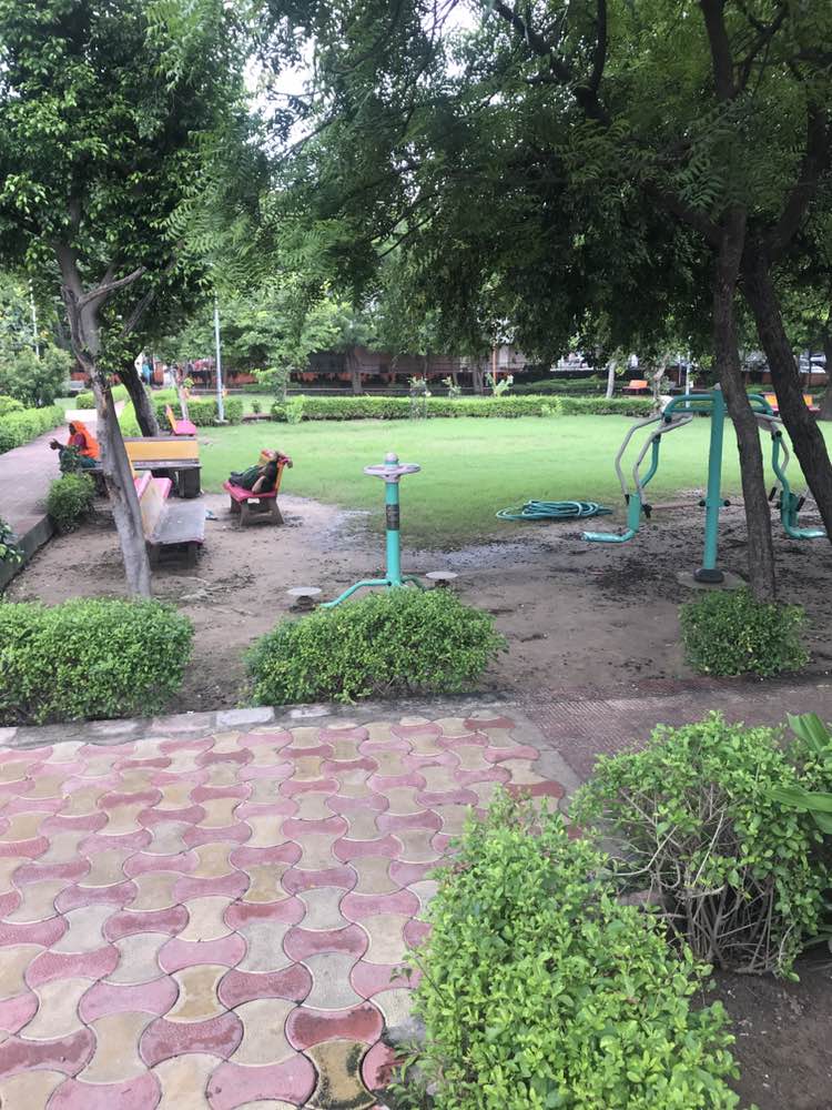 walking near me in Nagar Nigam Park in autumn