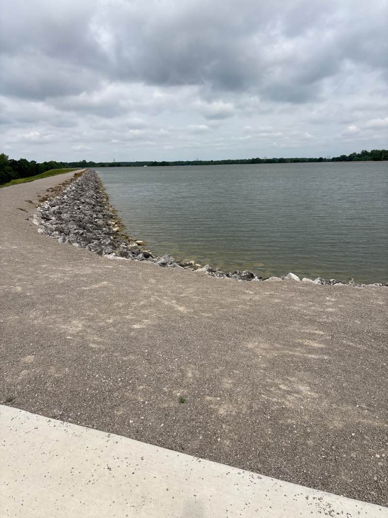 walking near me in Reservoir Park in summer
