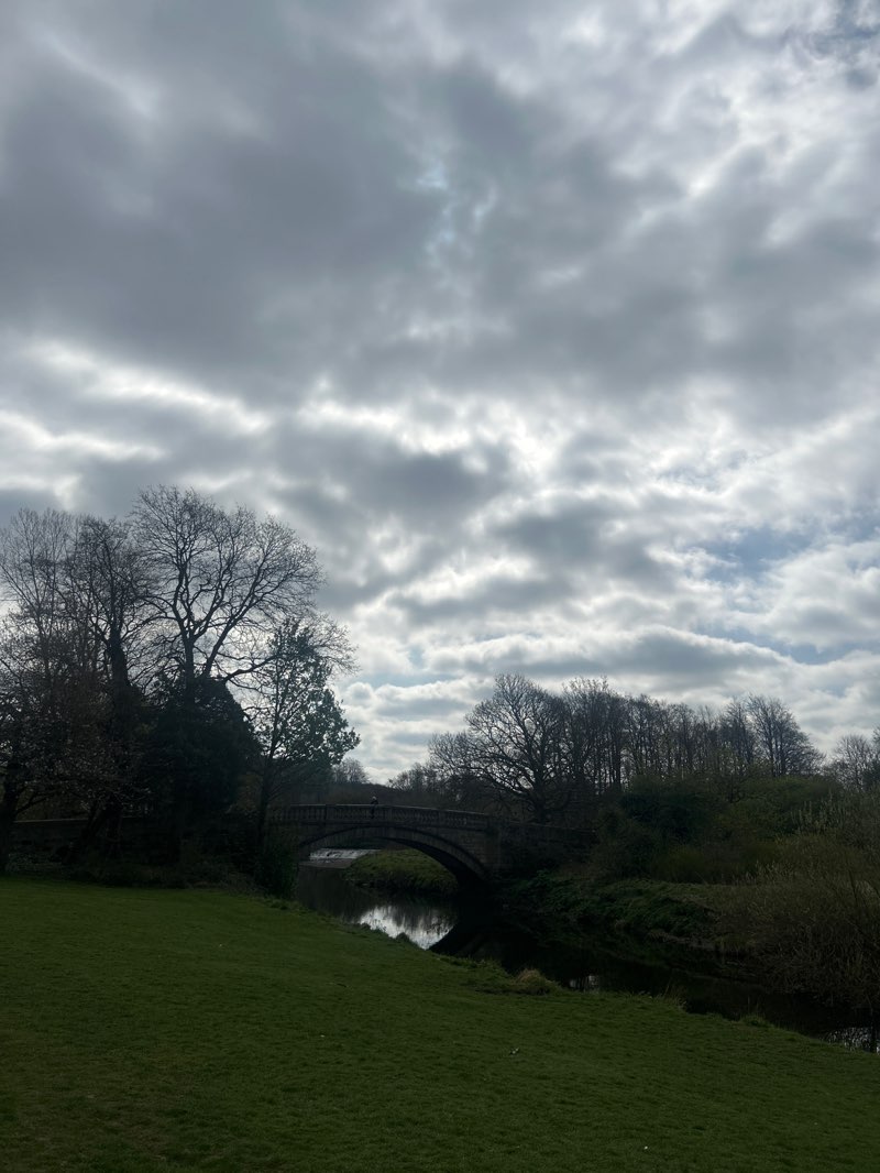 walking near me in Pollok Country Park in spring