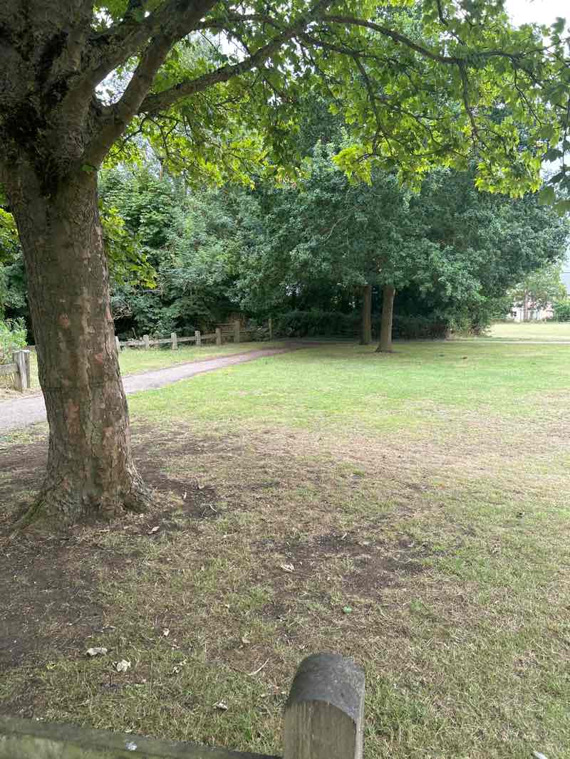 walking near me in Great Cambourne Green in autumn