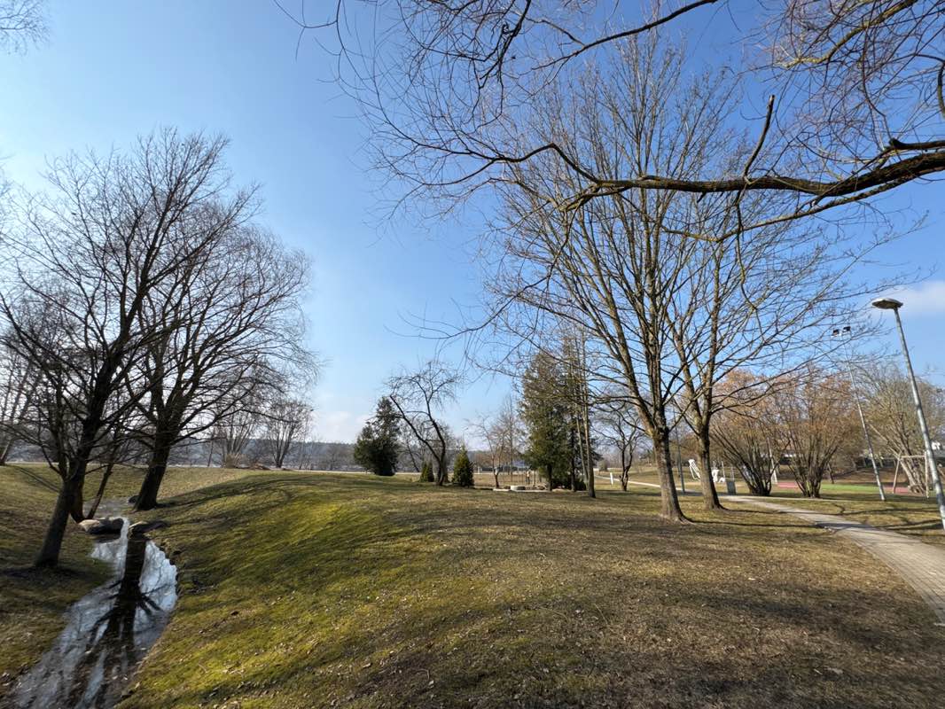 walking near me in Vladimira Kudojara parks in spring
