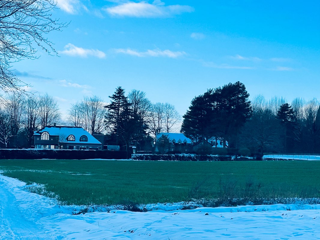 walking near me in Grote Wyver in winter