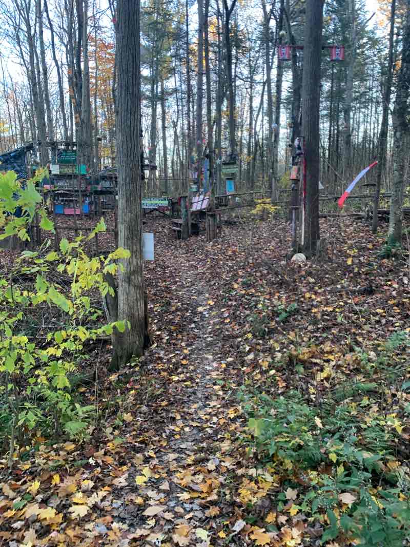 walking near me in Parc Jacques-Viger in winter