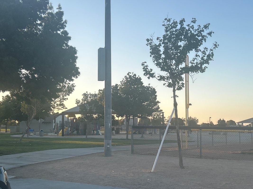 walking near me in Sunset Ridge Park in autumn