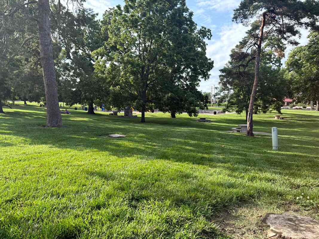 walking near me in Jacob L. Loose Memorial Park in summer
