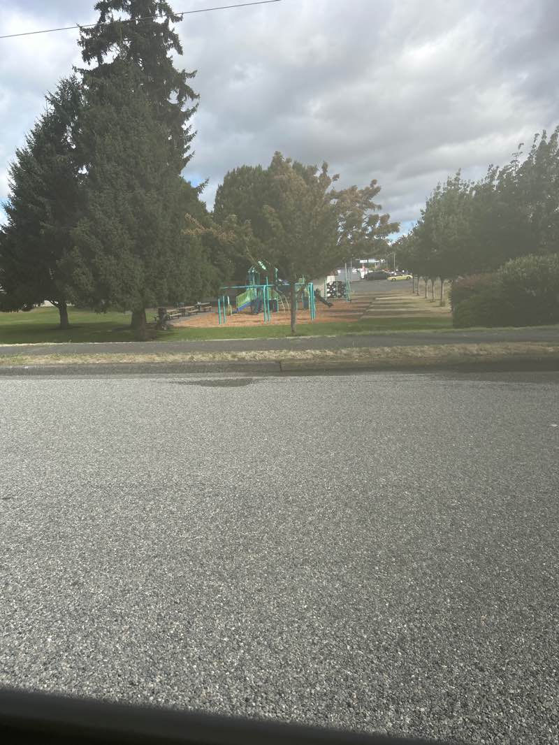 walking near me in Grayland Park in autumn