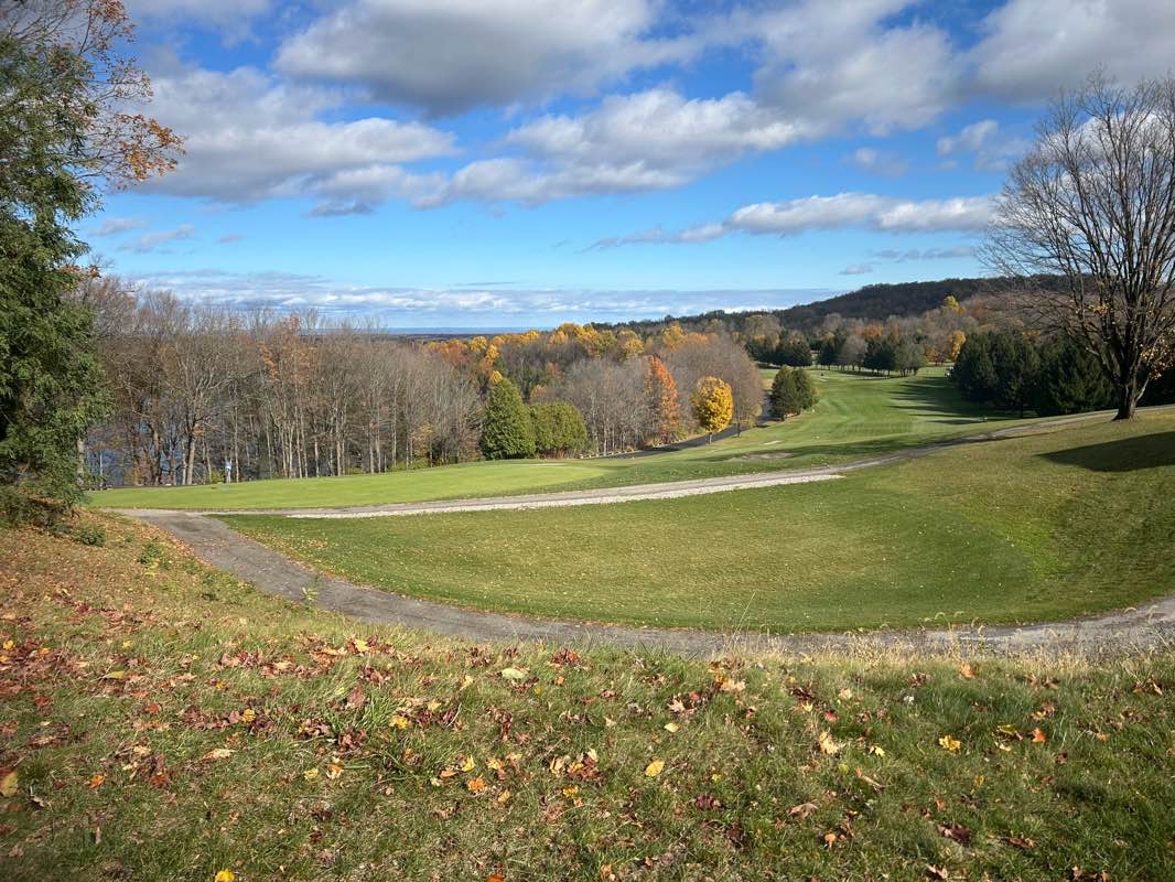 walking near me in Coulter Park in autumn