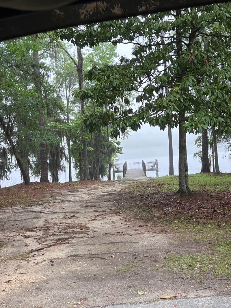 walking near me in Lake Warren State park in spring