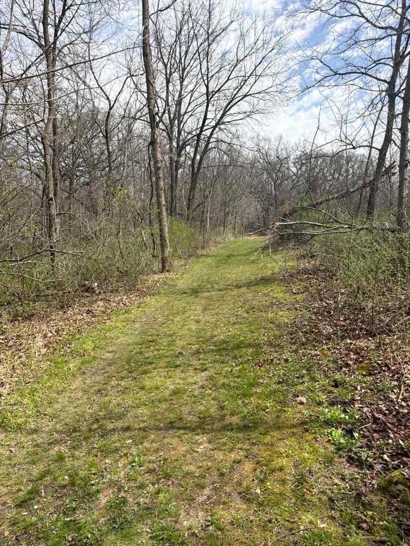 walking near me in Oxbow Park in spring