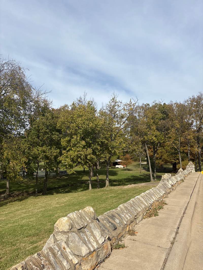 walking near me in Hammond Park in autumn