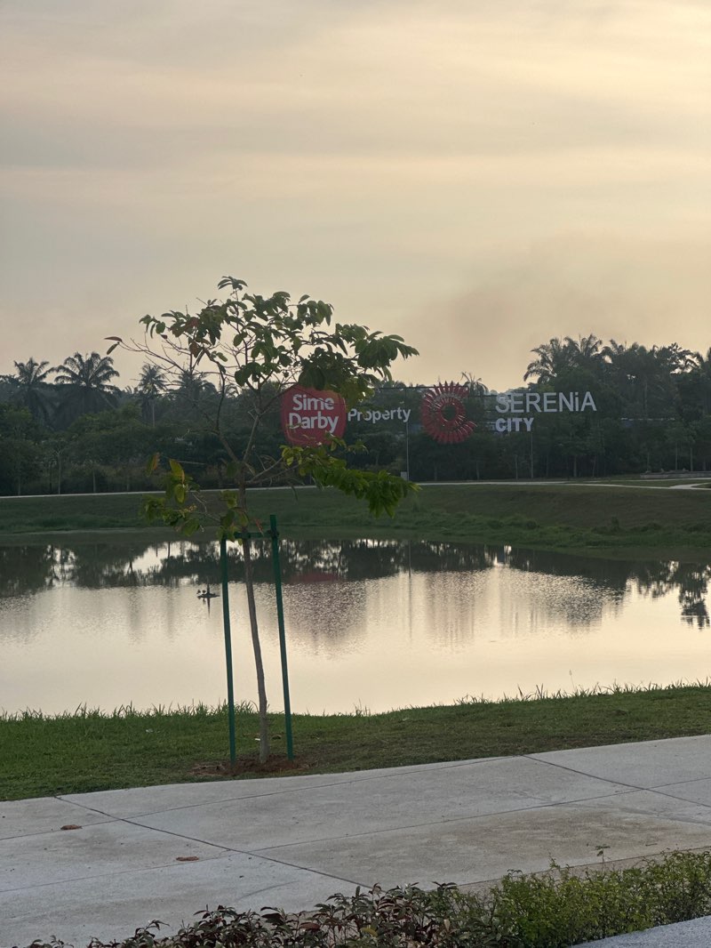 walking near me in Aman North Park in autumn