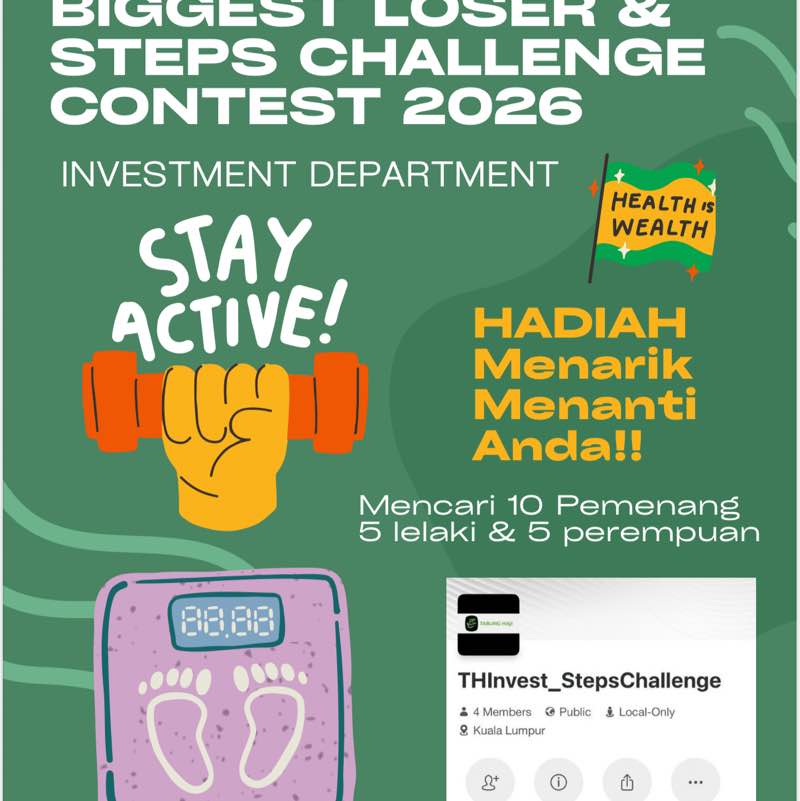 THInvest_StepsChallenge Ummi post image