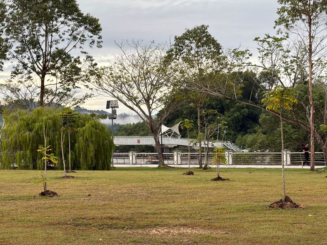 walking near me in Golden Jubilee Crown Park in autumn