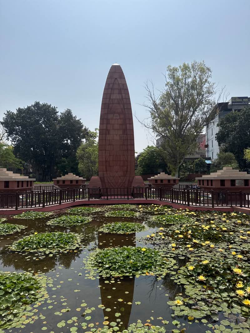 walking near me in Jallianwala Bagh in spring