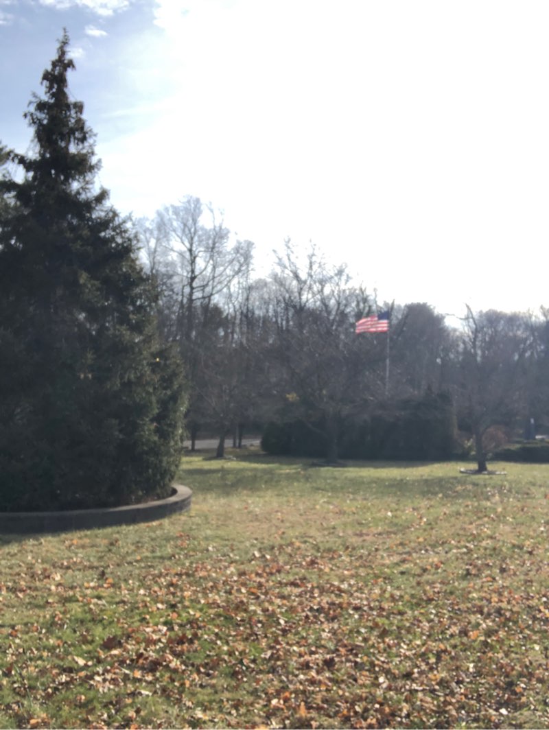 walking near me in Patriots' Park in winter