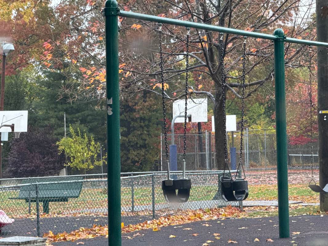 walking near me in Wood Park in autumn