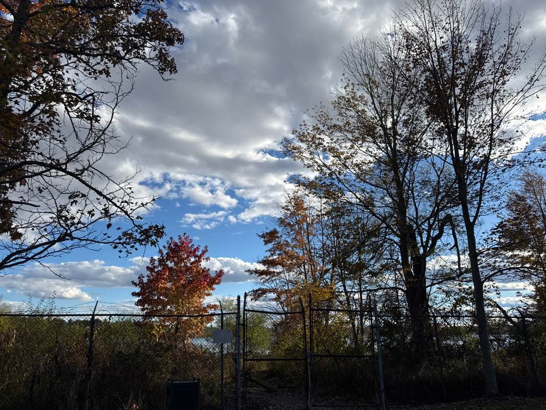 walking near me in Wayne Van Riper Hopper Musuem in autumn