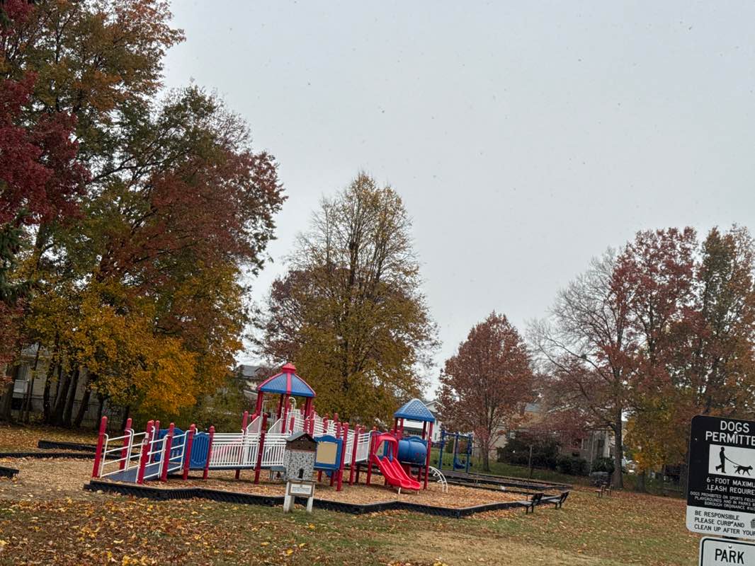 walking near me in Brookdale Park in autumn