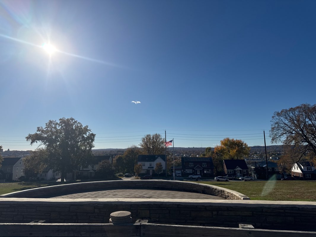 walking near me in Belmont Hill Park in autumn