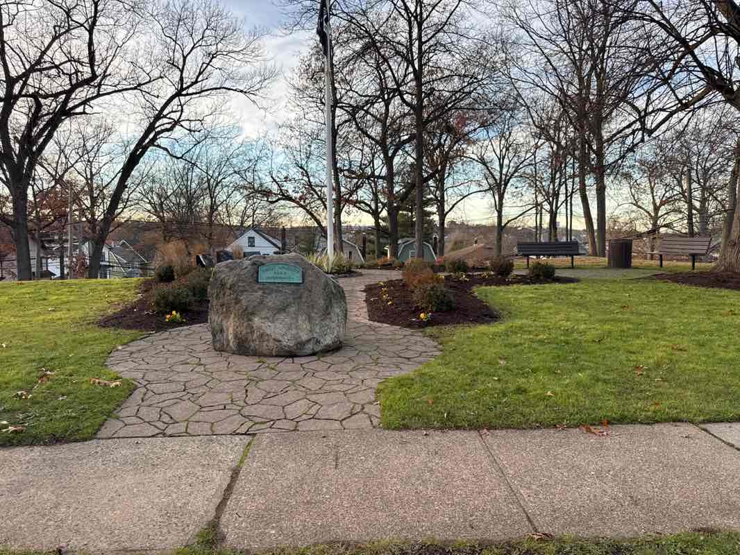 walking near me in Sunset Park in winter