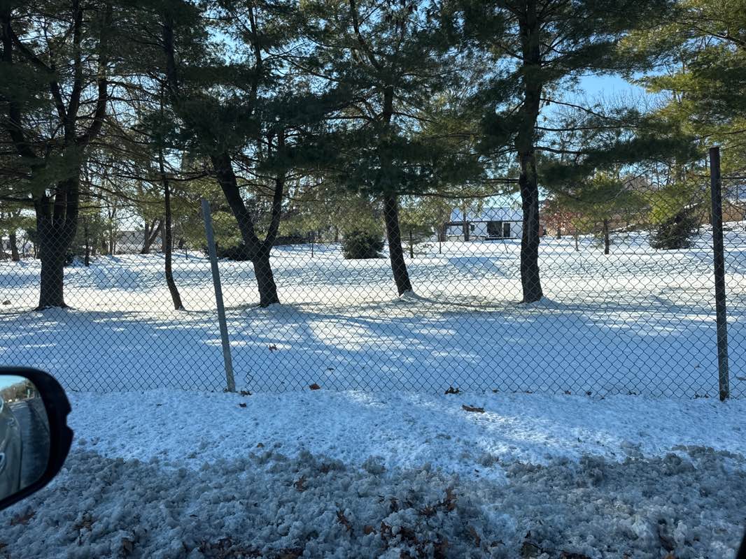 walking near me in Knollcroft Park in winter