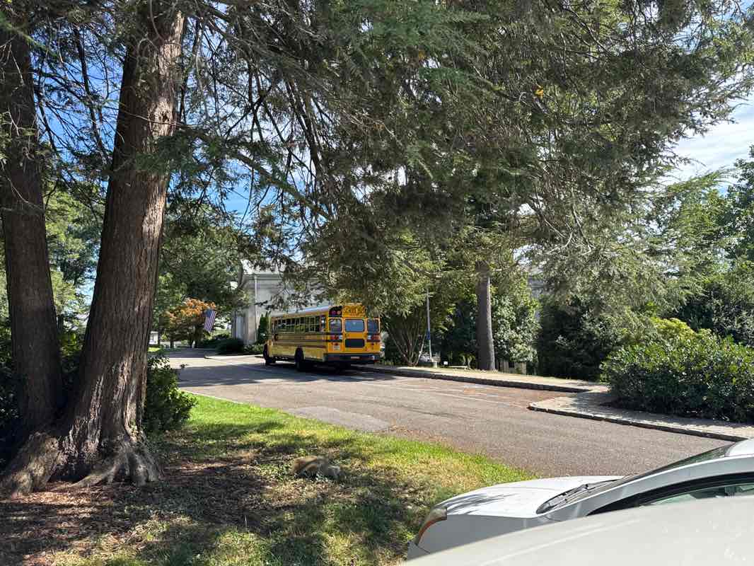 walking near me in Montclair Art Museum park area in autumn