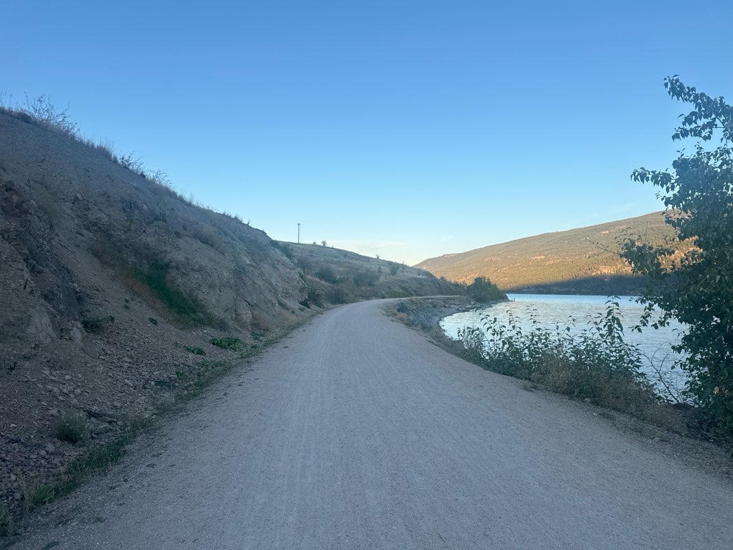 walking near me in Kekuli Bay Provincial Park in winter