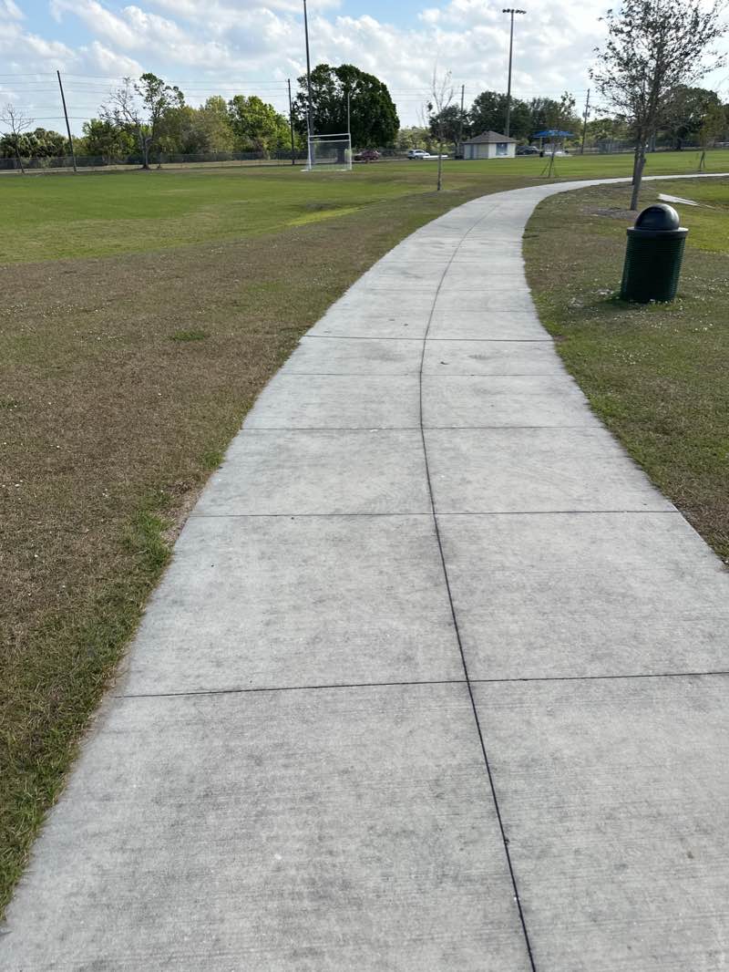 walking near me in Butler Park in winter
